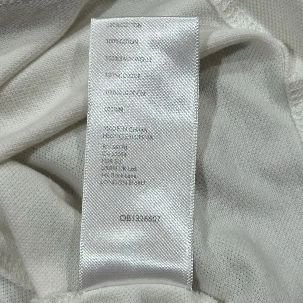 Urban Outfitters White Sleeveless Polo Collared Top/ Dress – Women’s Size Small